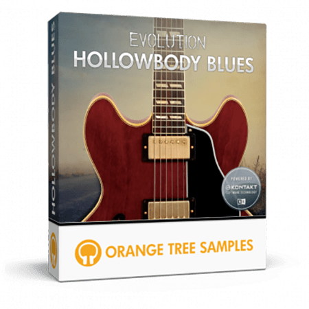 蓝调吉他 Orange Tree Samples Evolution Hollowbody Blues KONTAKT