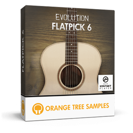 钢弦木吉他Orange Tree Samples Evolution Flatpick 6 KONTAKT