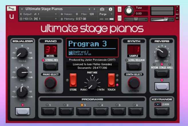 好声音御用键盘 Nord stage 3 KONTAKT