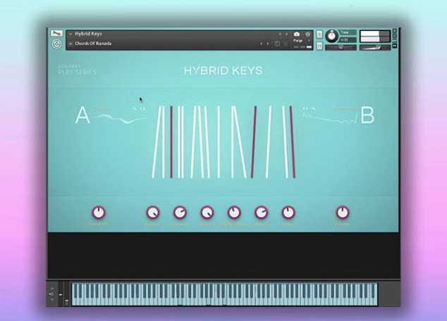 混合键盘 Hybrid Keys KONTAKT