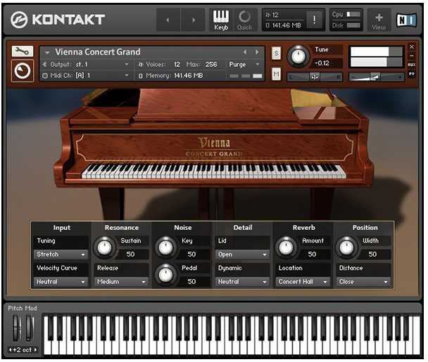 维也纳钢琴Vienna Concert Grand Library KONTAKT