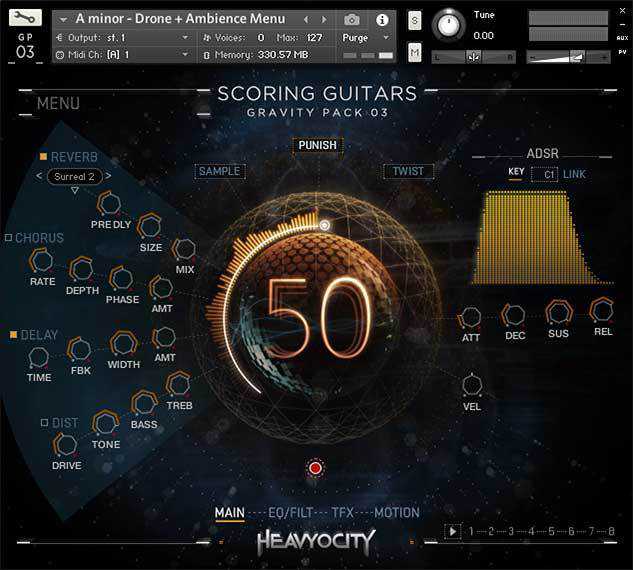 好莱坞电影配乐音源 Heavyocity Media Scoring Guitars KONTAKT