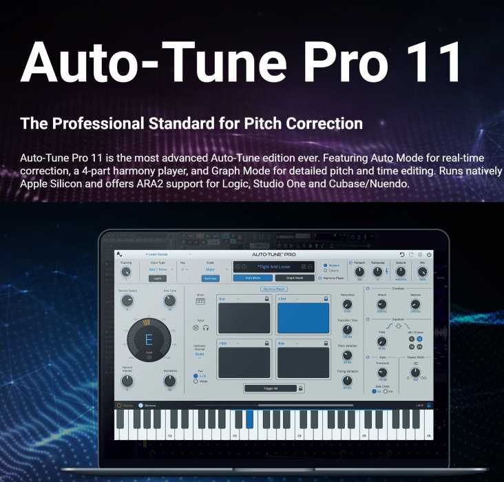 Antares Auto-Tune Pro v11.0.0.CE-支持ARA-音高校正插件