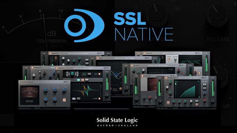 Solid State Logic SSL Native Plugins v6 效果器合集