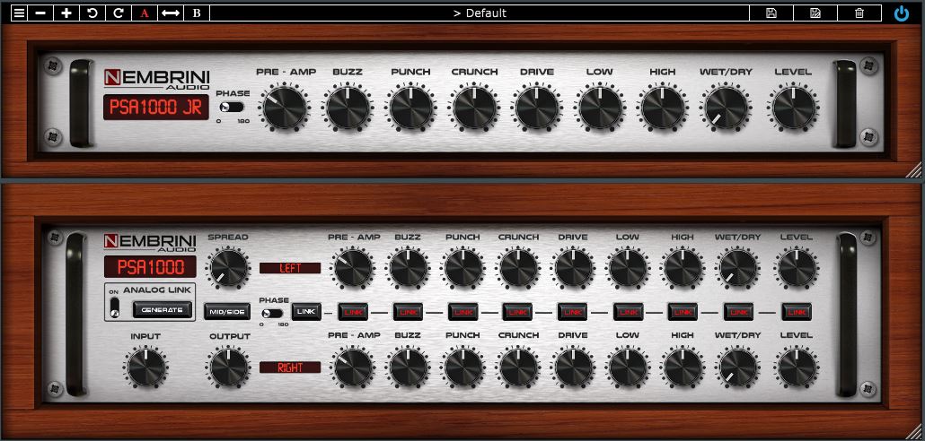 Nembrini Audio PSA1000 Bundle 经典吉他前置放大器