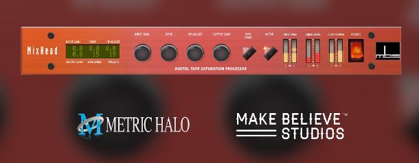 Make Believe Studios MixHead 数字磁带饱和处理器