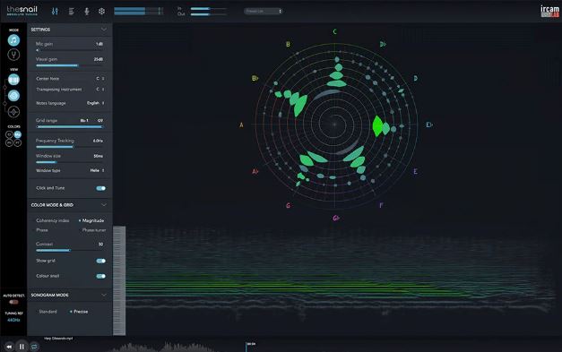 Ircam Lab The Snail v1.4.2 实时调性分析仪包