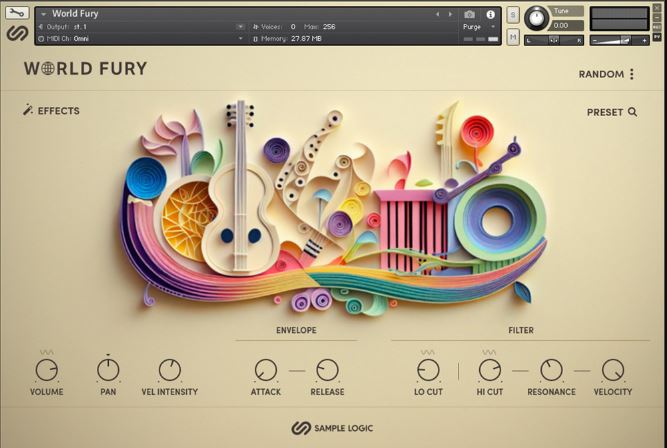 Sample Logic World Fury 世界民乐音源