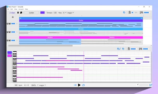 Samplab Desktop App 音频转MIDI\免费版本
