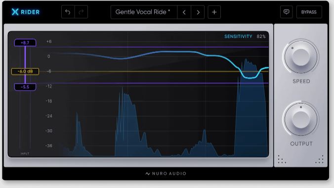 Nuro Audio Xrider 智能人声响度
