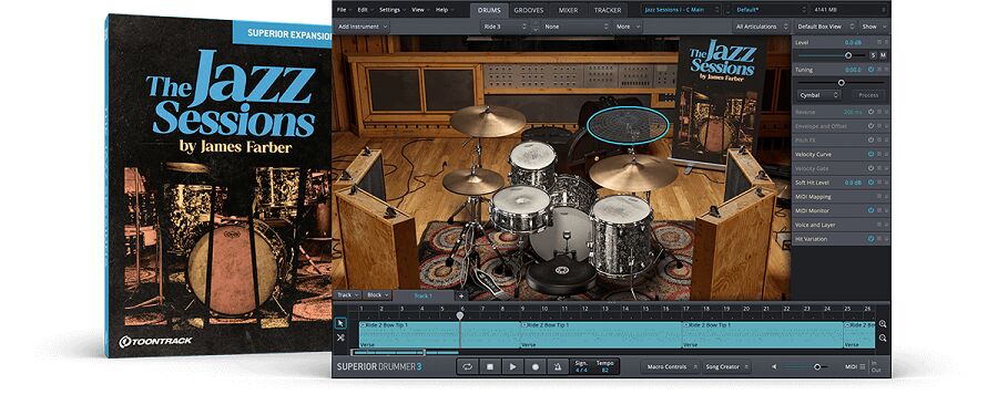 超级鼓手 3  The Jazz Sessions SDX  爵士乐会议 扩展包