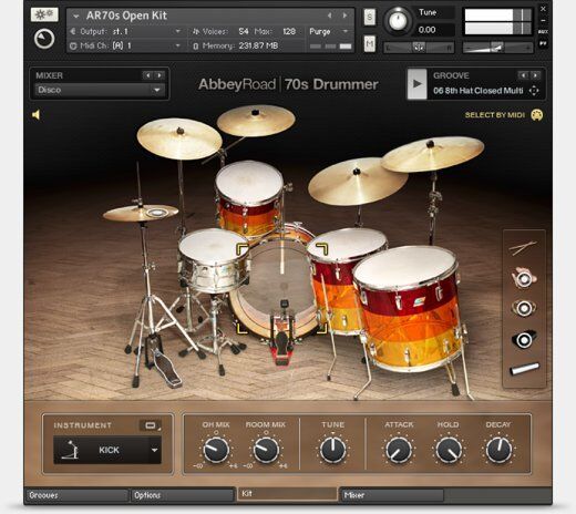 Abbey Road 70s Drummer_70年代鼓声库