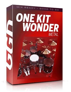 GetGood Drums - One Kit Wonder Metal 金属摇滚鼓