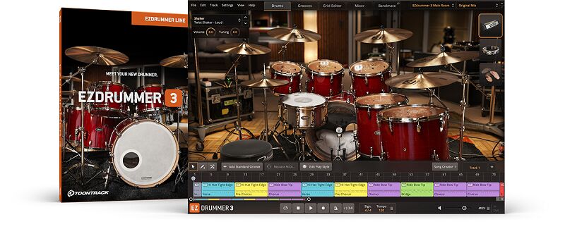 Toontrack - EZdrummer 3.0.6 PC/MAC +核心音色库