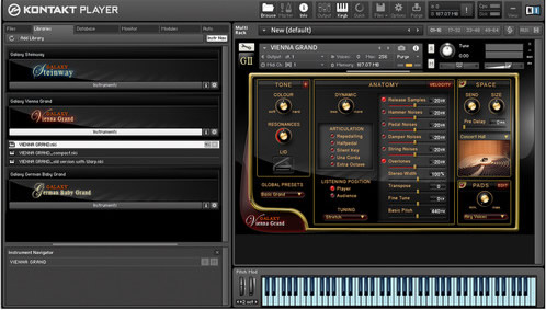 Best Service Galaxy Vienna Grand Library 蓓森朵芙大钢琴