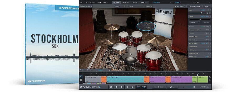 Toontrack Stockholm SDX 斯德哥尔摩扩展包