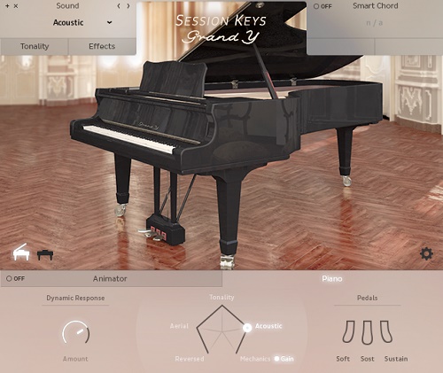 E-instruments Session Keys Grand Y 精致雅马哈大钢琴